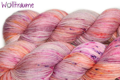 Molly High Twist Sommerbowle, handgefärbte Wolle von wollträume